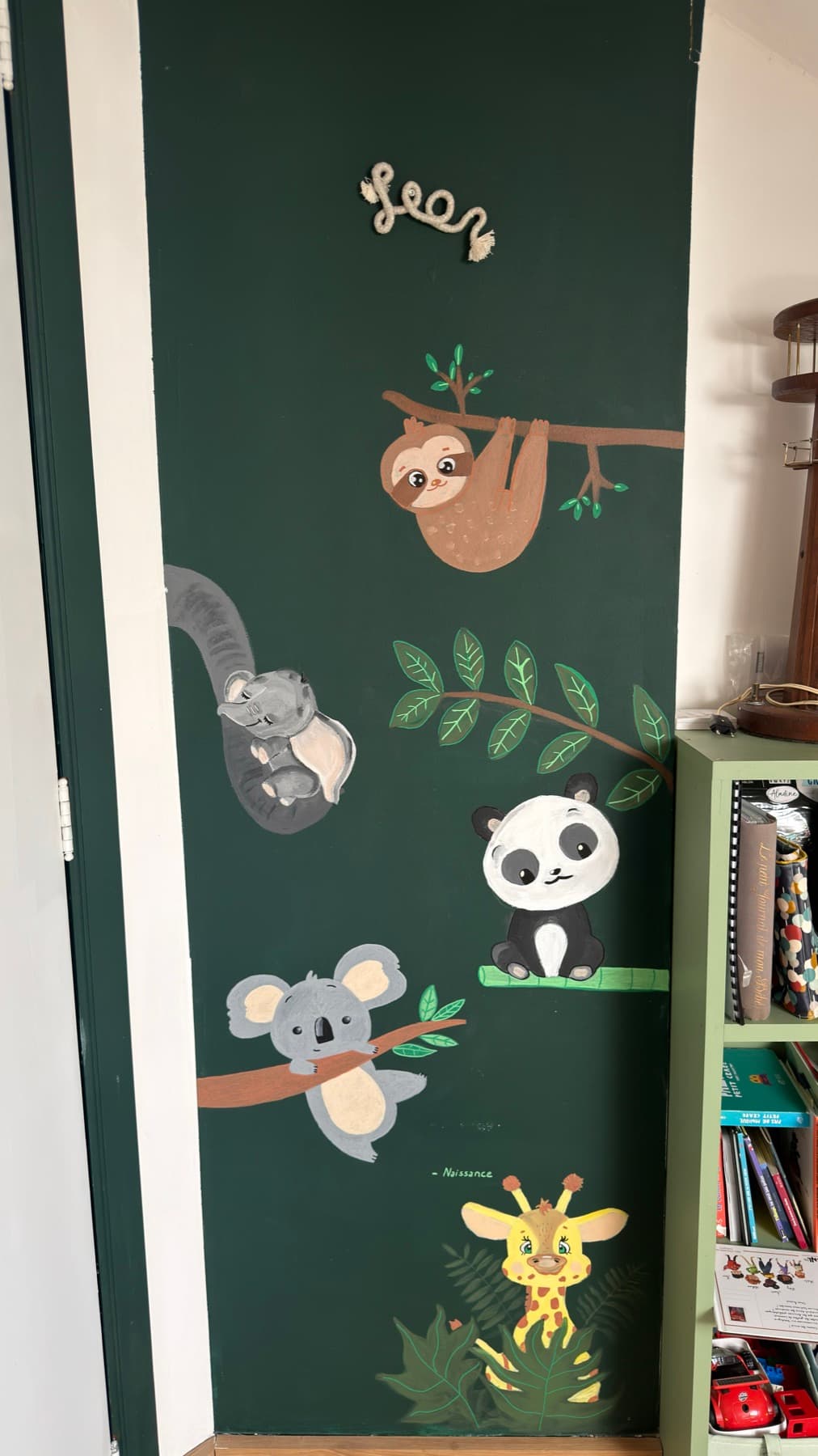Le pan des animaux